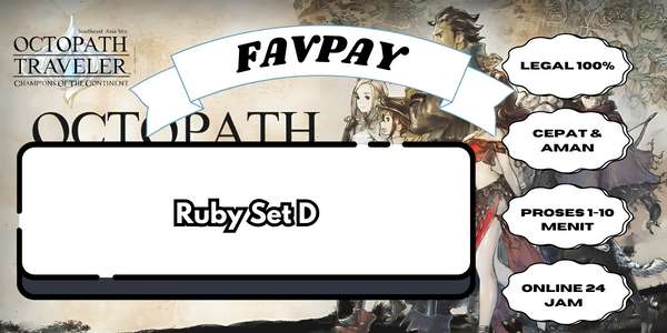 Jual Ruby Set D OCTOPATH TRAVELER CotC FAVPAY | VCGamers