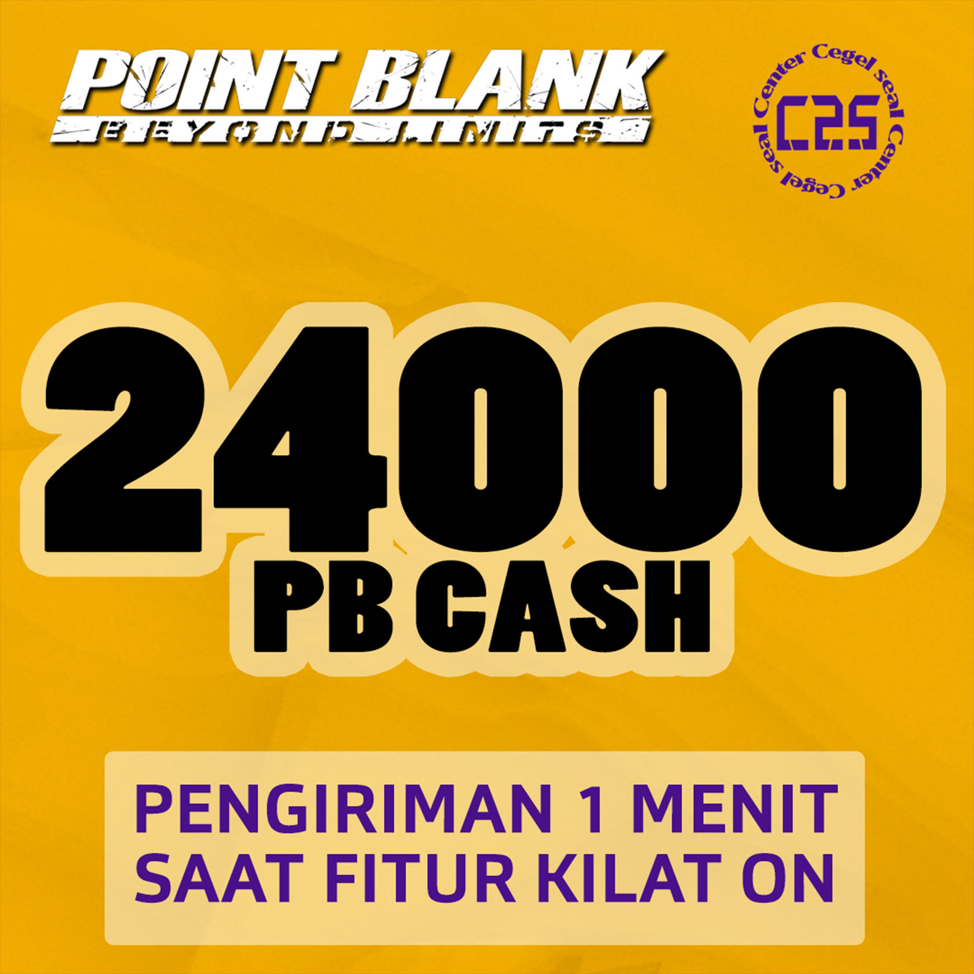 Jual 24.000 PB Cash Point Blank Beyond Limits Center Cegel Seal | VCGamers