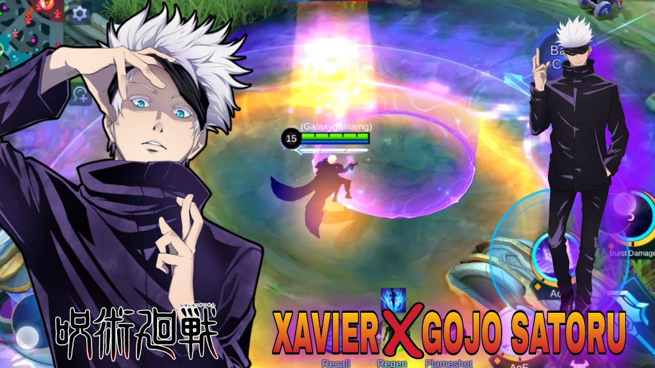 Jual SKIN ML XAVIER SATORU GOJO ( JJK ) Mobile Legends | VCGamers