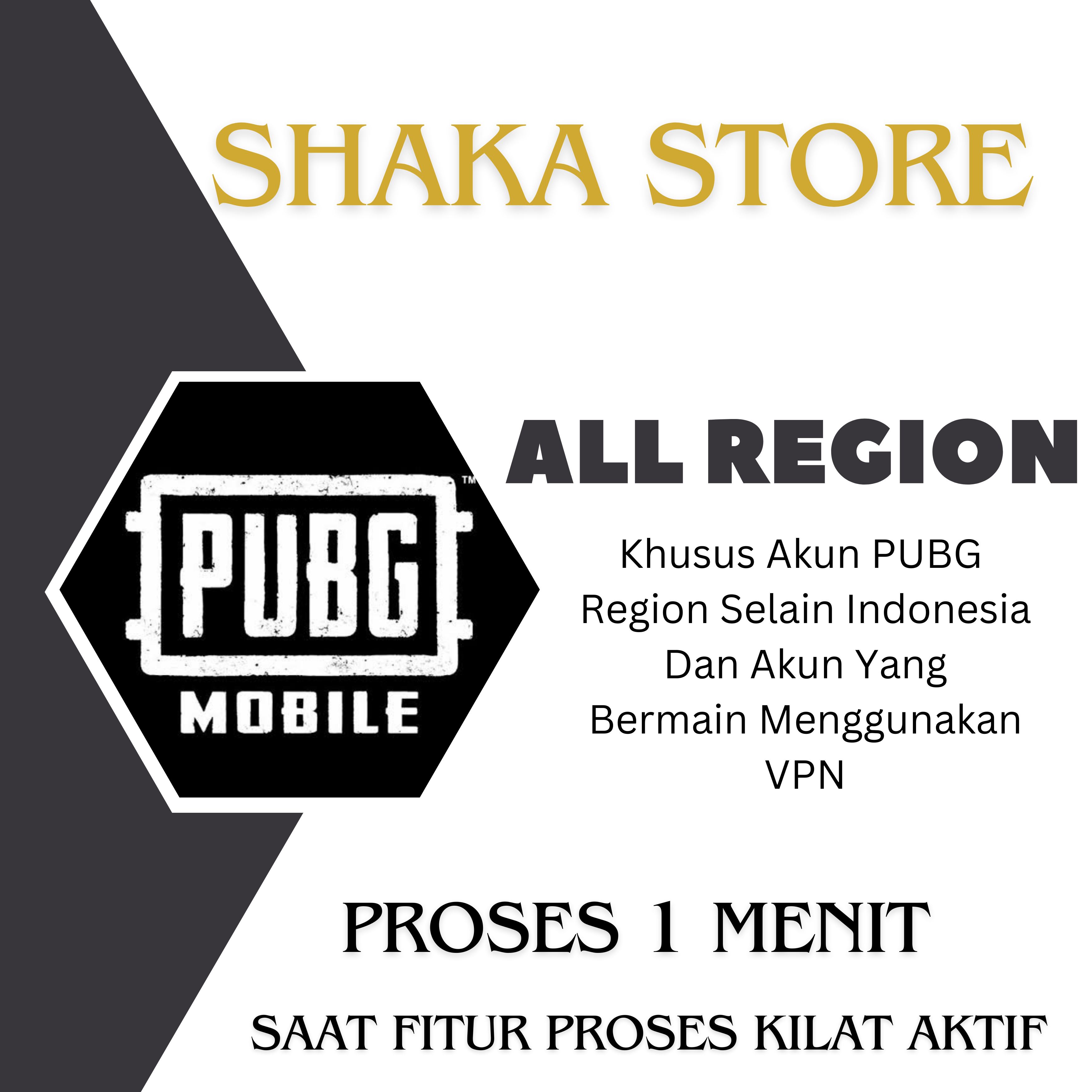 Jual 3.850 UC Global PUBG Mobile Shaka Store | VCGamers