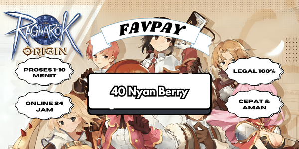 Jual 40 Nyan Berry Ragnarok Origin Global FAVPAY | VCGamers