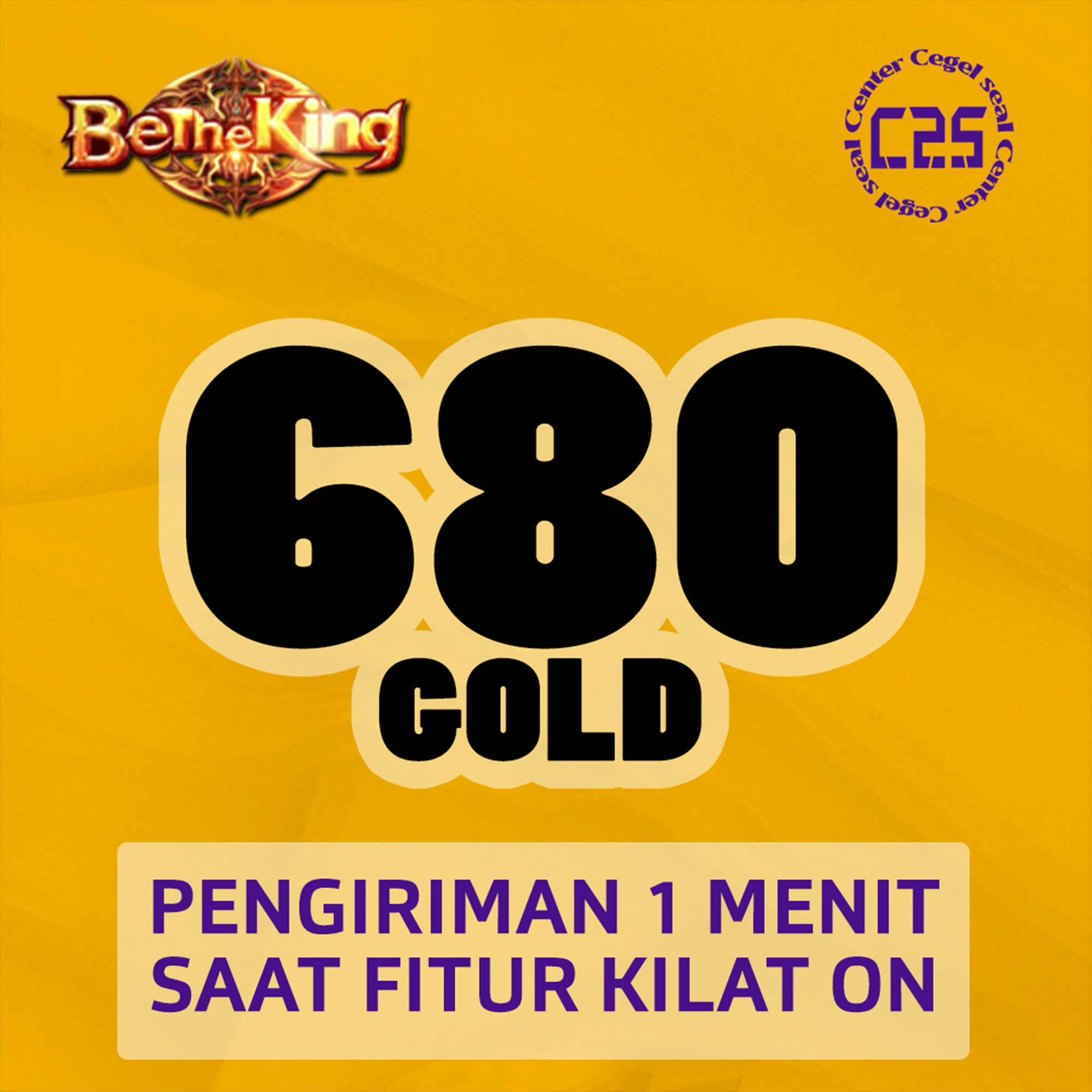 Jual 680 Gold Be The King Judge Destiny Center Cegel Seal | VCGamers