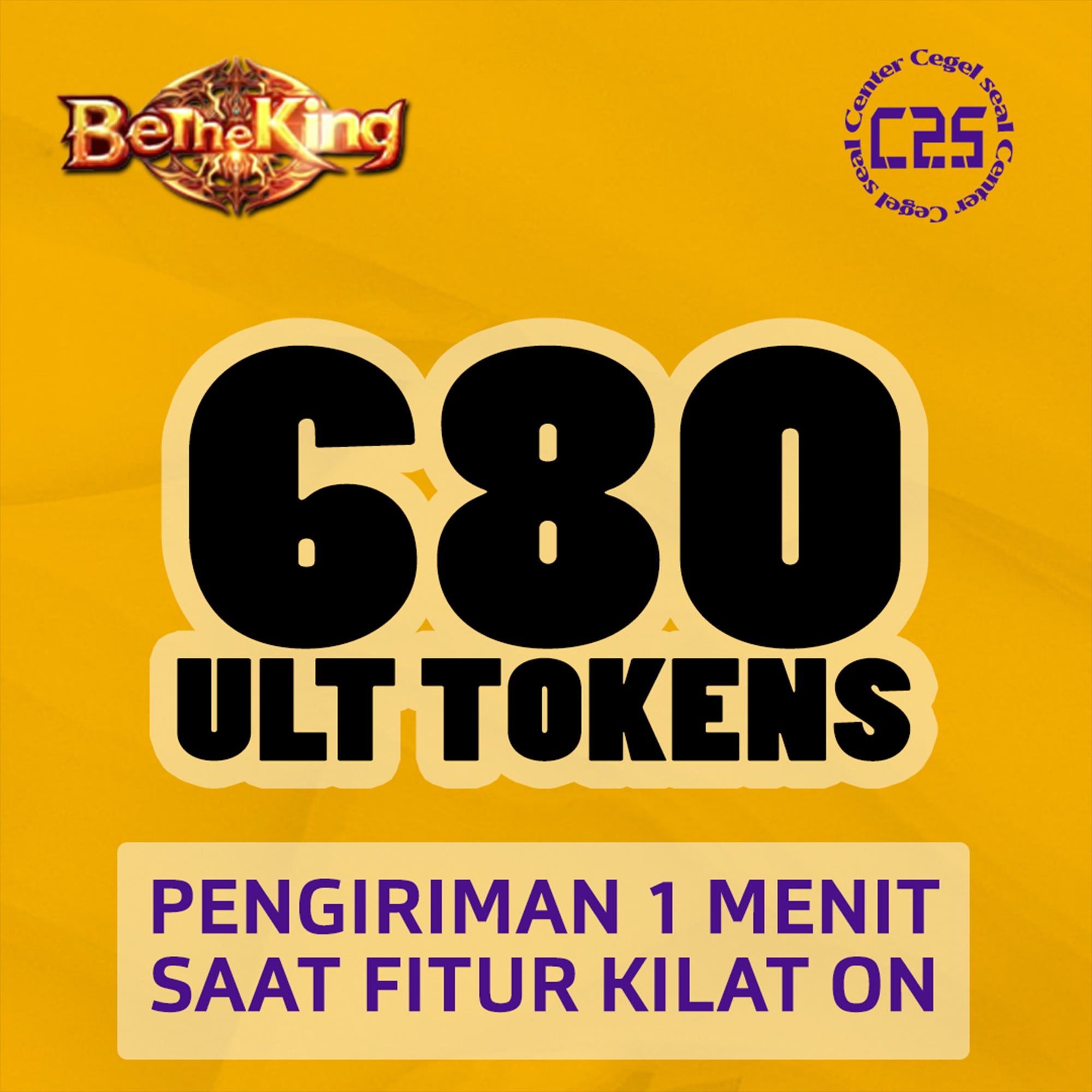 Jual 680 Ult Tokens Be The King Judge Destiny Center Cegel Seal | VCGamers