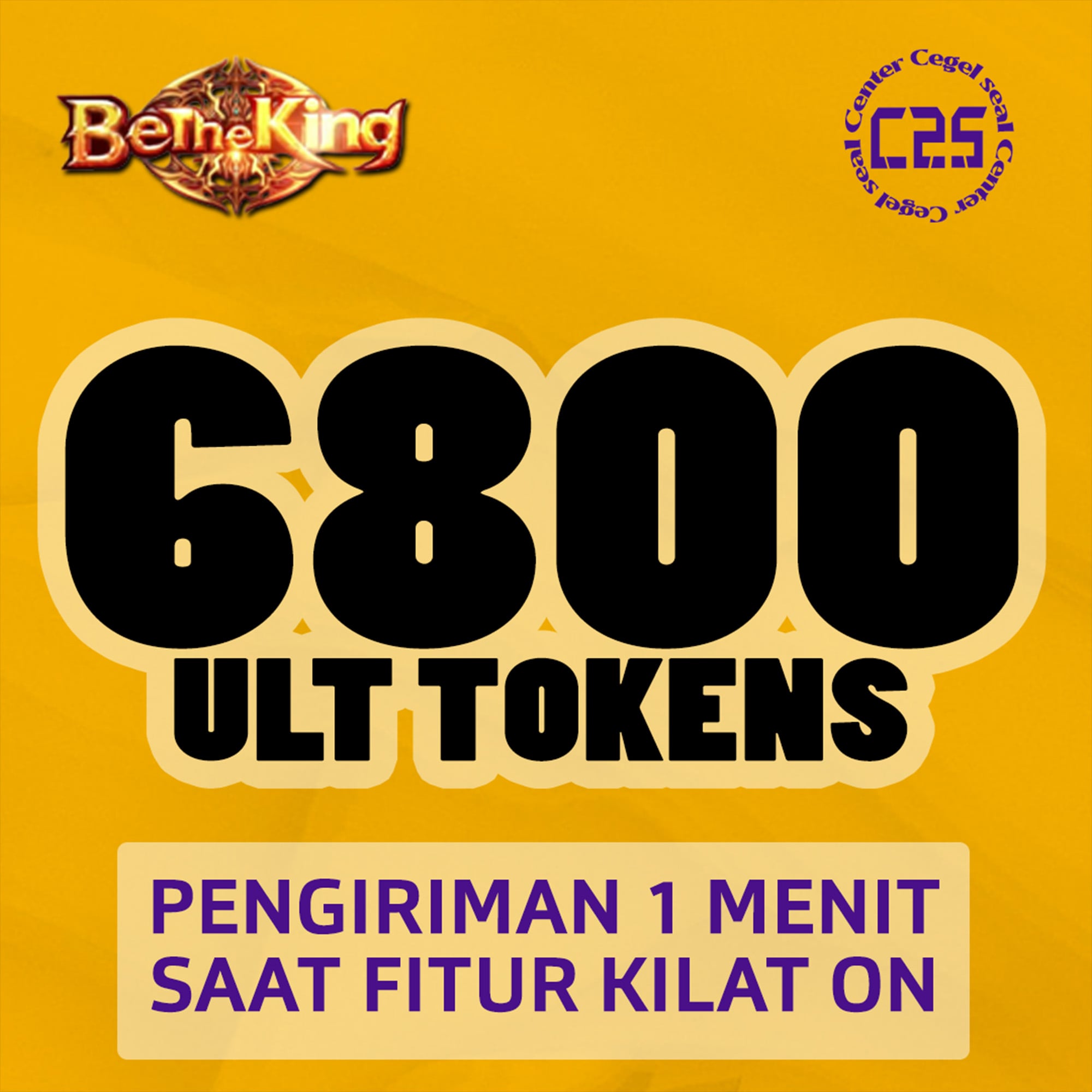 Jual 6800 Ult Tokens Be The King Judge Destiny Center Cegel Seal | VCGamers