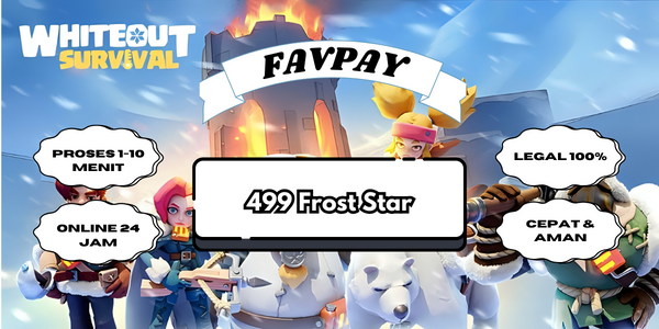 Jual 499 Frost Star Whiteout Survival FAVPAY | VCGamers