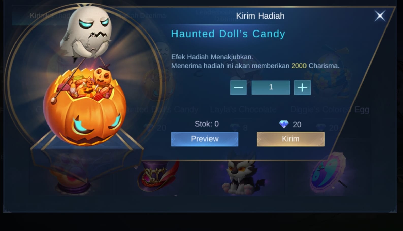 Jual Haunted Dolls Candy Mobile Legends FAVPAY | VCGamers