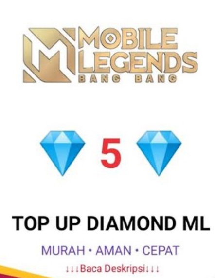 Jual 5 Diamonds Mobile Legends roar store | VCGamers
