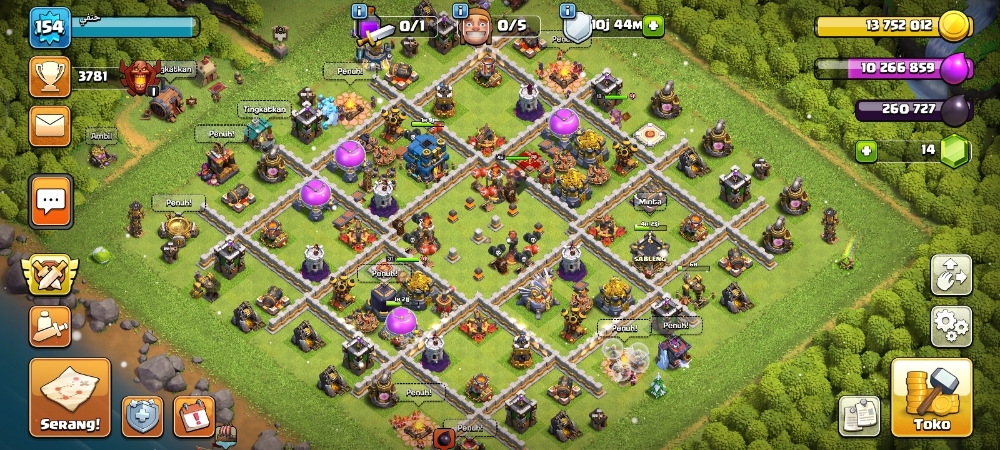 Jual Akun COC Clash of Clans ShibaShop | VCGamers