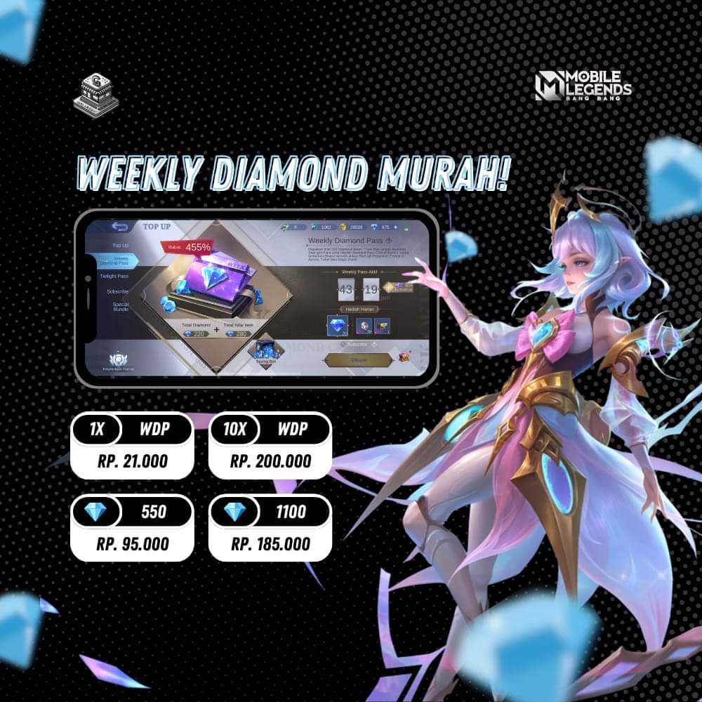 Jual Diamonds Mobile Legends Xnoname Vcgamers