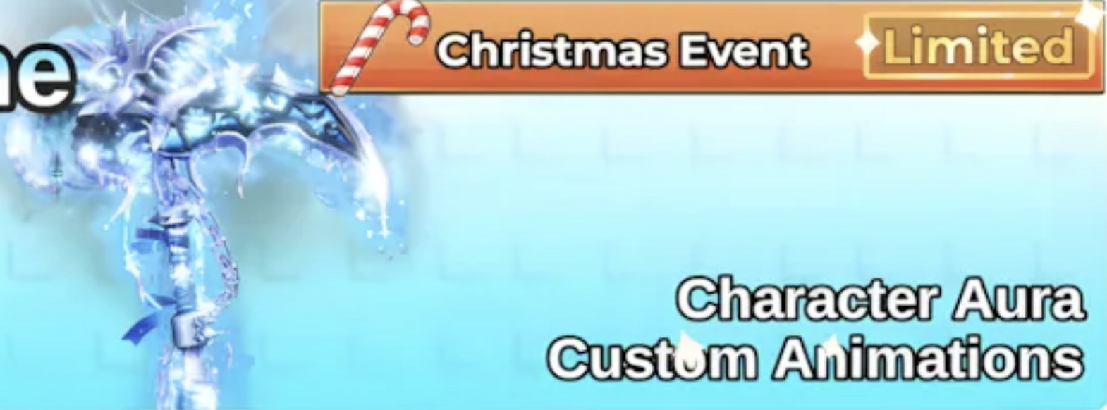 Frozen Krampus Scythe Fish It! - Roblox Event Christmas