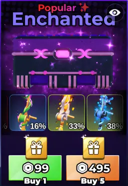 1 Enchanted Crate Fish It! - Roblox Crates