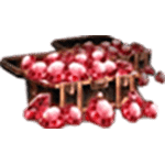 230 Red Diamond Dead Target Zombie Diamond