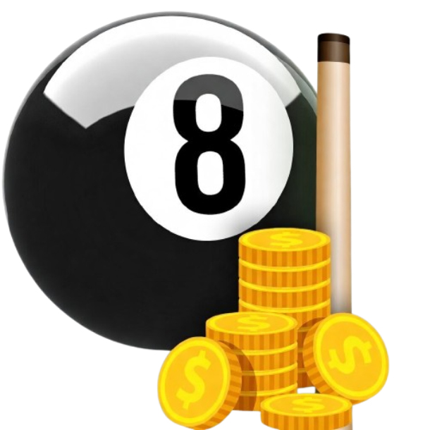 100.000 Coin Pool City - 8 Ball Coin